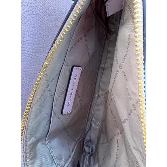 Michael Kors tote maisie 3 in 1 large bag clutch & crossbody Powder Blush - Picture 6 of 12